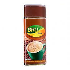 BRU INSTANT PURE COFFEE JAR 100G
